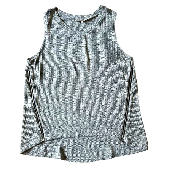 RACHEL RACHEL ROY HIGH-LOW ZIP DETAIL TANK TOP XL - Picture 1 of 9